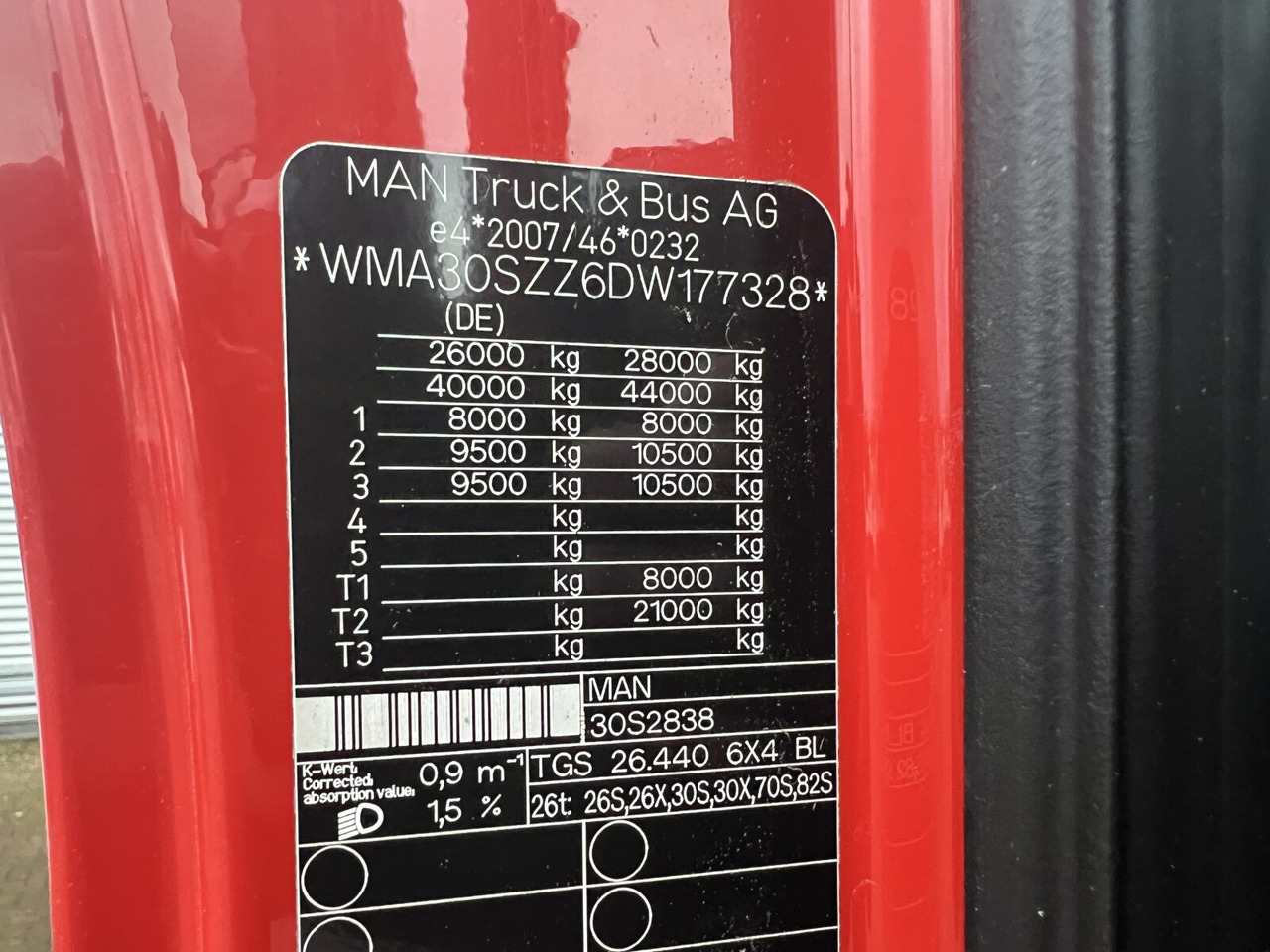 Hook lift truck MAN TGS 26.440 6X4 BL TGS 26.440 6X4 BL: picture 6