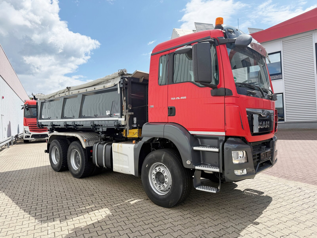Tipper MAN TGS 26.460 6x4 BB TGS 26.460 6x4 BB, Intarder, Bordmatik: picture 10