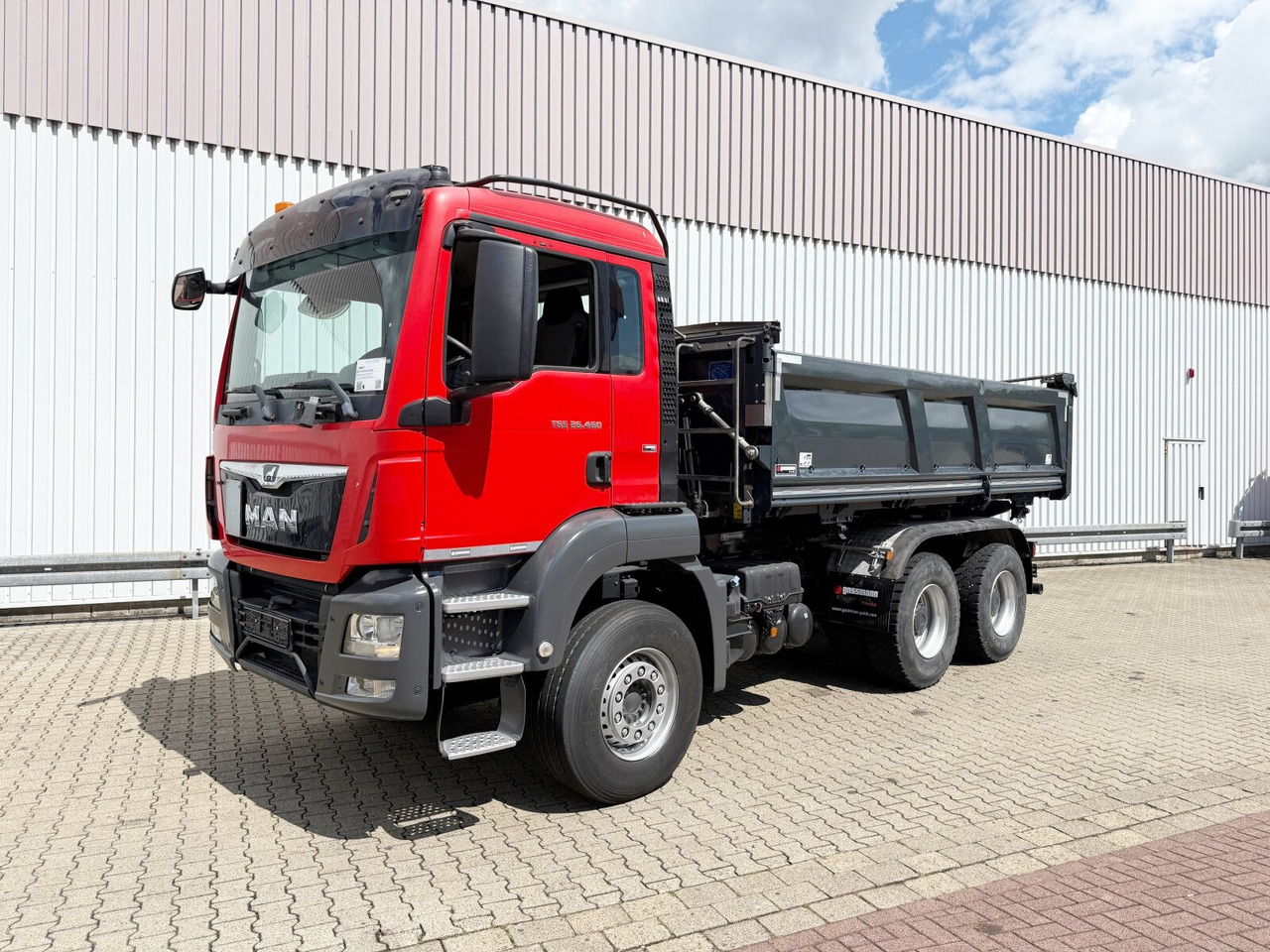 Tipper MAN TGS 26.460 6x4 BB TGS 26.460 6x4 BB, Intarder, Bordmatik: picture 8