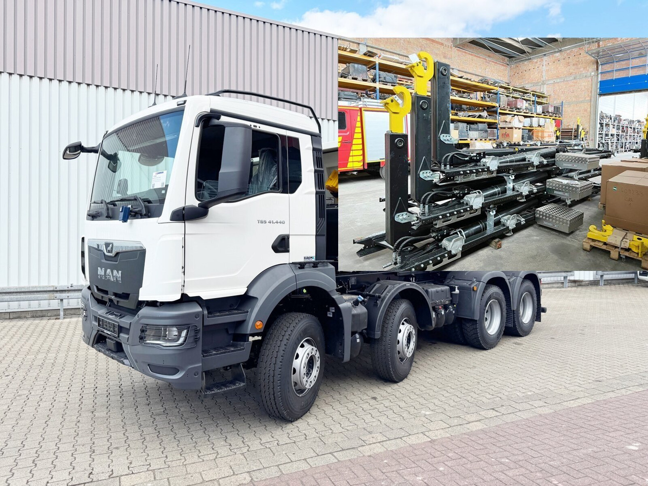 MAN TGS 41.440/480 8x4 BB TGS 41.440/480 8x4 BB - Hook lift truck: picture 1 MAN TGS 41.440/480 8x4 BB TGS 41.440/480 8x4 BB - Hook lift truck: picture 1