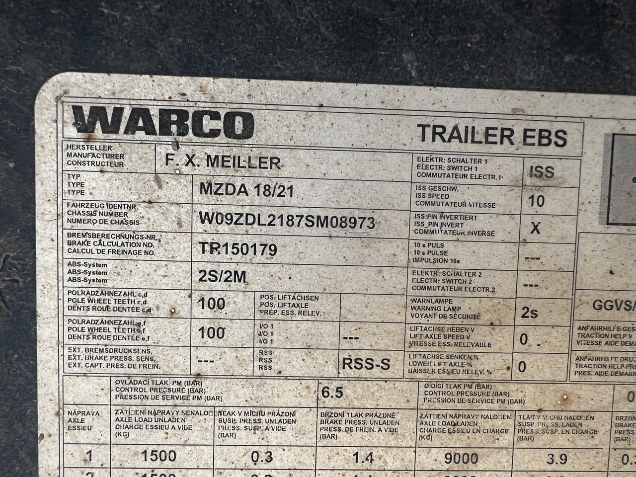 Meiller Meiller MZDA 18/2 Meiller MZDA 18/2, geteilte Bordwände - Tipper trailer: picture 3 Meiller Meiller MZDA 18/2 Meiller MZDA 18/2, geteilte Bordwände - Tipper trailer: picture 3