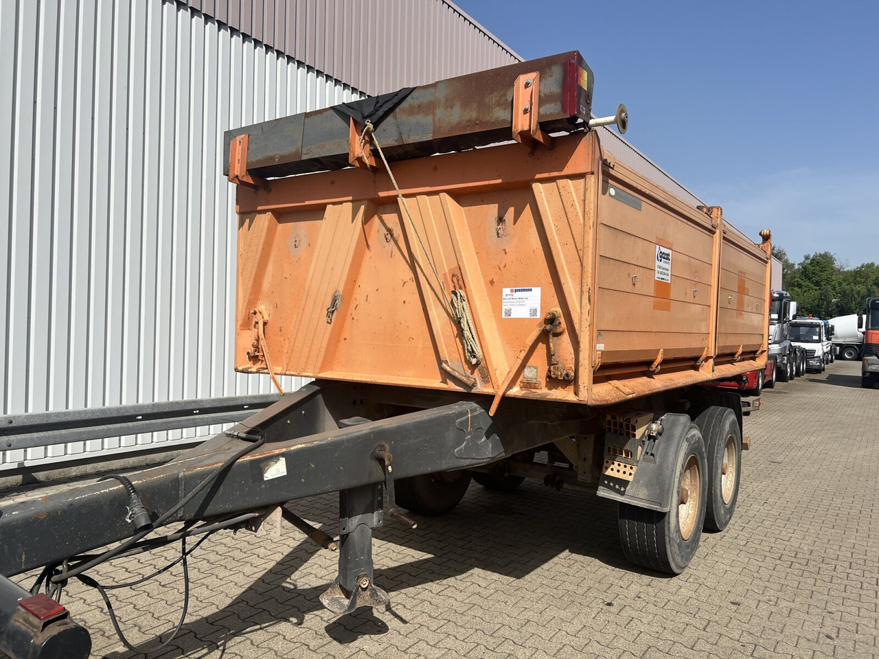 Meiller Meiller MZDA 18/2 Meiller MZDA 18/2, geteilte Bordwände - Tipper trailer: picture 4 Meiller Meiller MZDA 18/2 Meiller MZDA 18/2, geteilte Bordwände - Tipper trailer: picture 4