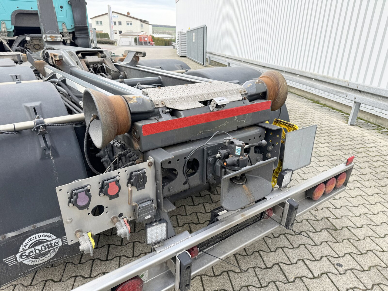 Hook lift truck Mercedes-Benz Actros 2545 L 6x2 Actros 2545 L 6x2/46, Retarder, Lenk-/Liftachse, StreamSpace, Navi: picture 12