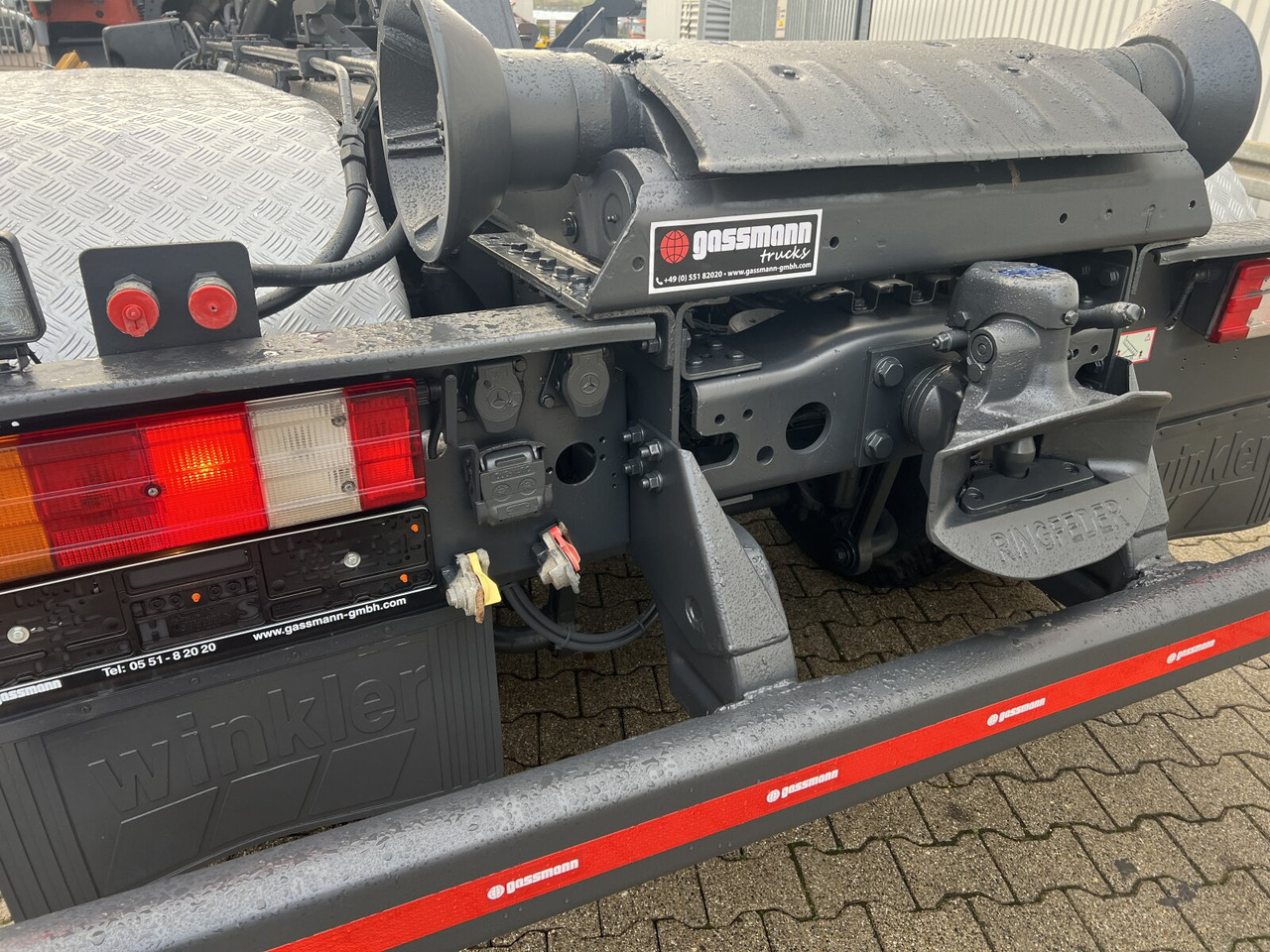 Cab chassis truck Mercedes-Benz Actros 2644/48 K 6x4 Actros 2644/48 K 6x4, Manual Gearbox, Full Steel: picture 12