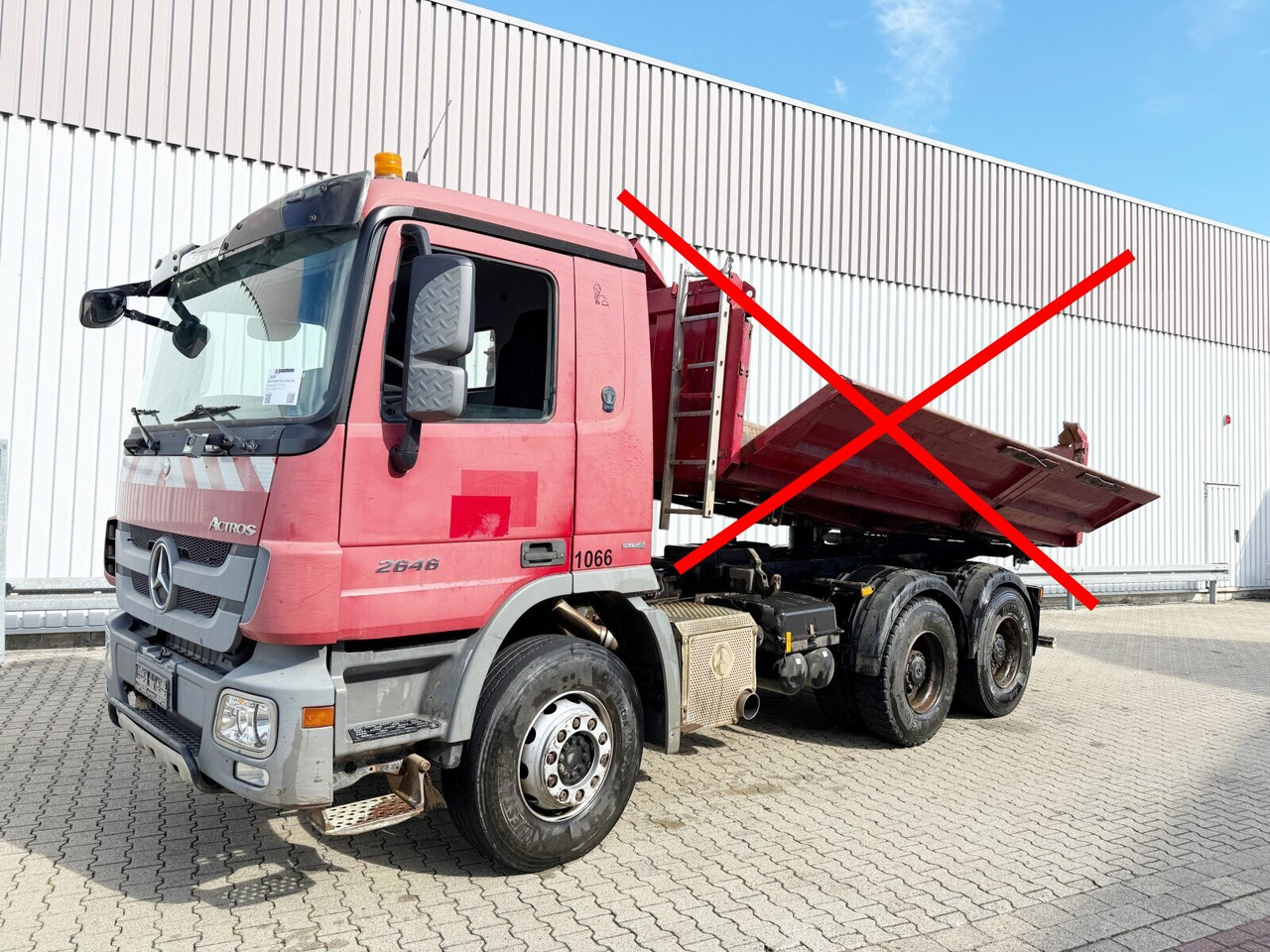 Mercedes-Benz Actros 2646 K 6x4 Actros 2646 K 6x4, Retarder - Cab chassis truck: picture 1 Mercedes-Benz Actros 2646 K 6x4 Actros 2646 K 6x4, Retarder - Cab chassis truck: picture 1