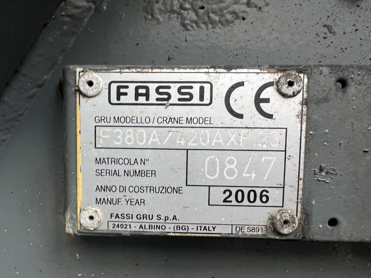 Mercedes-Benz Actros 3346 AK 6x6 Actros 3346 AK 6x6, 134t Anhängelast WSK, Heckkran Fassi F420AXP.26, Funk, Winde - Crane truck: picture 5 Mercedes-Benz Actros 3346 AK 6x6 Actros 3346 AK 6x6, 134t Anhängelast WSK, Heckkran Fassi F420AXP.26, Funk, Winde - Crane truck: picture 5