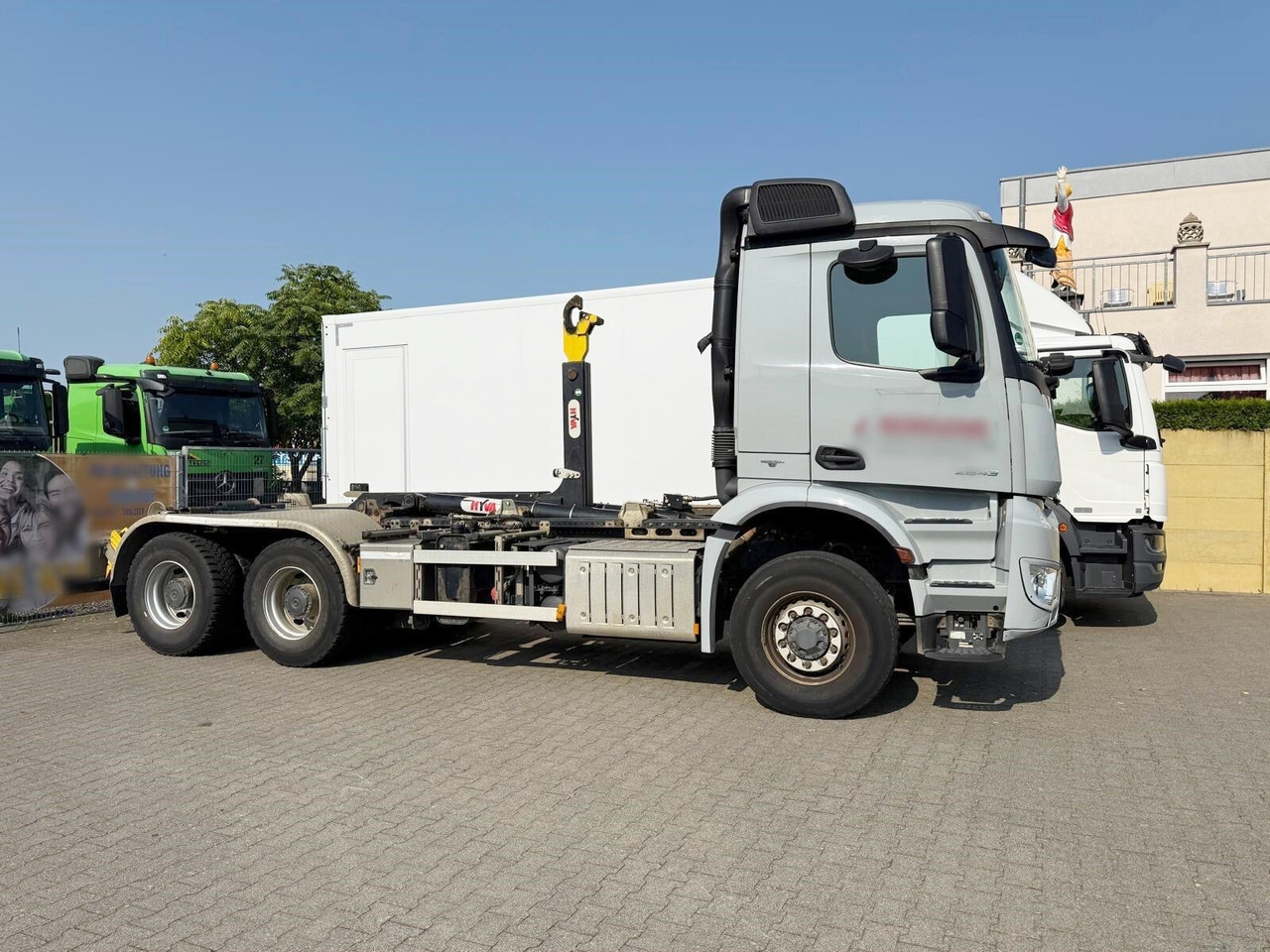 Mercedes-Benz Arocs 2643 LK 6x6 HAD Arocs 2643 LK 6x6 HAD, HydroDrive, Navi - Hook lift truck: picture 4 Mercedes-Benz Arocs 2643 LK 6x6 HAD Arocs 2643 LK 6x6 HAD, HydroDrive, Navi - Hook lift truck: picture 4