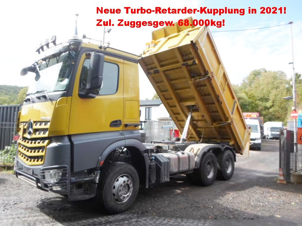Mercedes-Benz Arocs 3363 K 6x4 Arocs 3363 K 6x4, Grounder, Turbo-Retarder-Kupplung, Bordmatik - Tipper: picture 1 Mercedes-Benz Arocs 3363 K 6x4 Arocs 3363 K 6x4, Grounder, Turbo-Retarder-Kupplung, Bordmatik - Tipper: picture 1