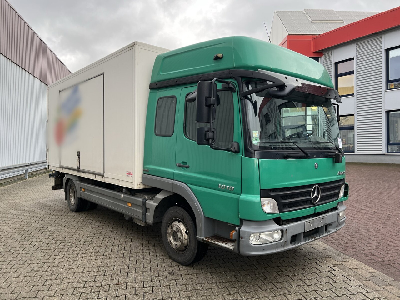 Box truck Mercedes-Benz Atego 1018 L 4x2 Atego 1018 L 4x2 mit MBB LBW: picture 8