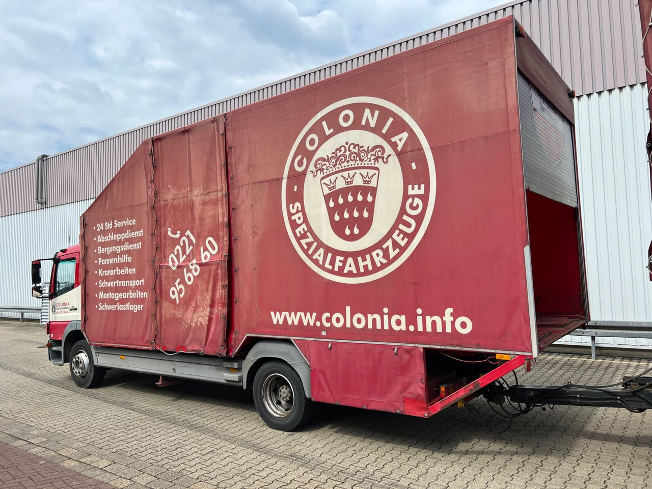 Mercedes-Benz Atego 1223 L 4x2 Atego 1223 L 4x2, Kompl. Zug, Lift- & Schiebeplateau, Funk on lease Mercedes-Benz Atego 1223 L 4x2 Atego 1223 L 4x2, Kompl. Zug, Lift- & Schiebeplateau, Funk: picture 14