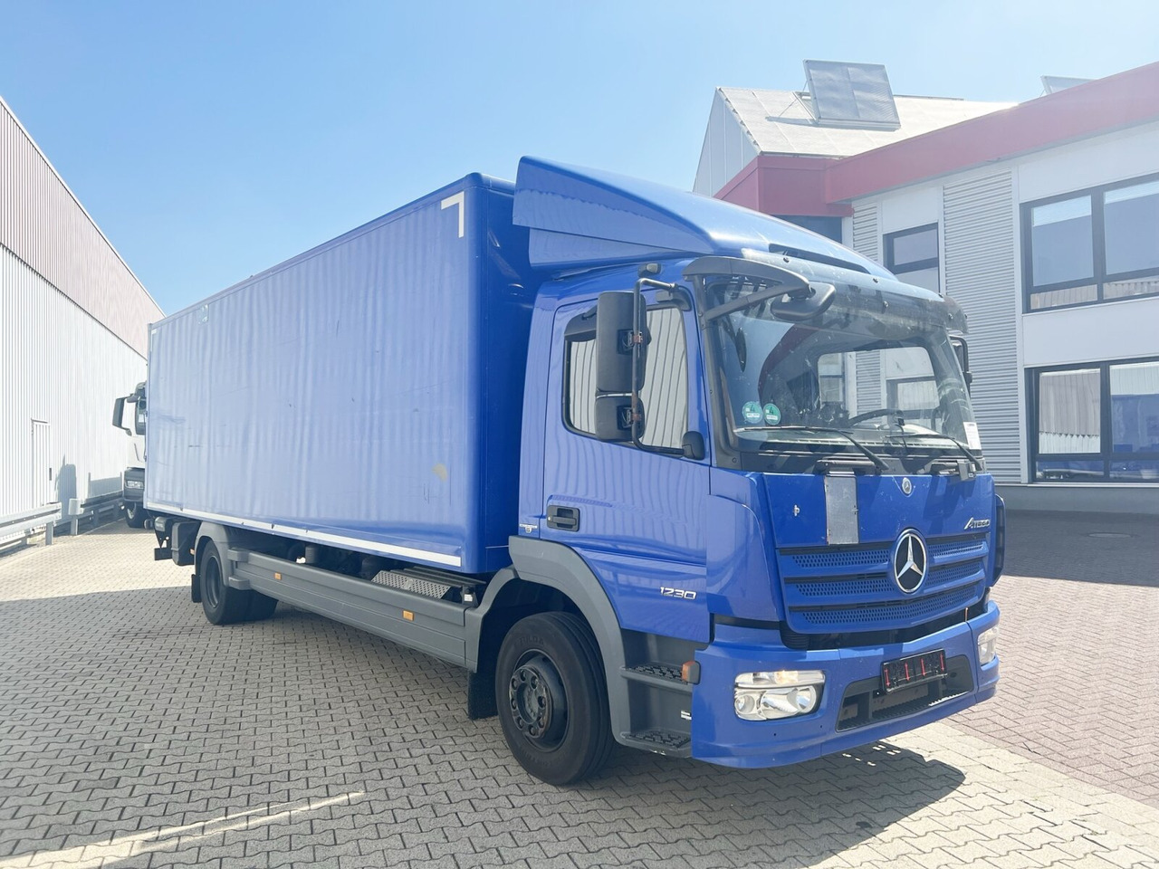 Box truck Mercedes-Benz Atego 1230 L 4x2 Atego 1230 L 4x2, LBW, Dautel, 1,5t: picture 8