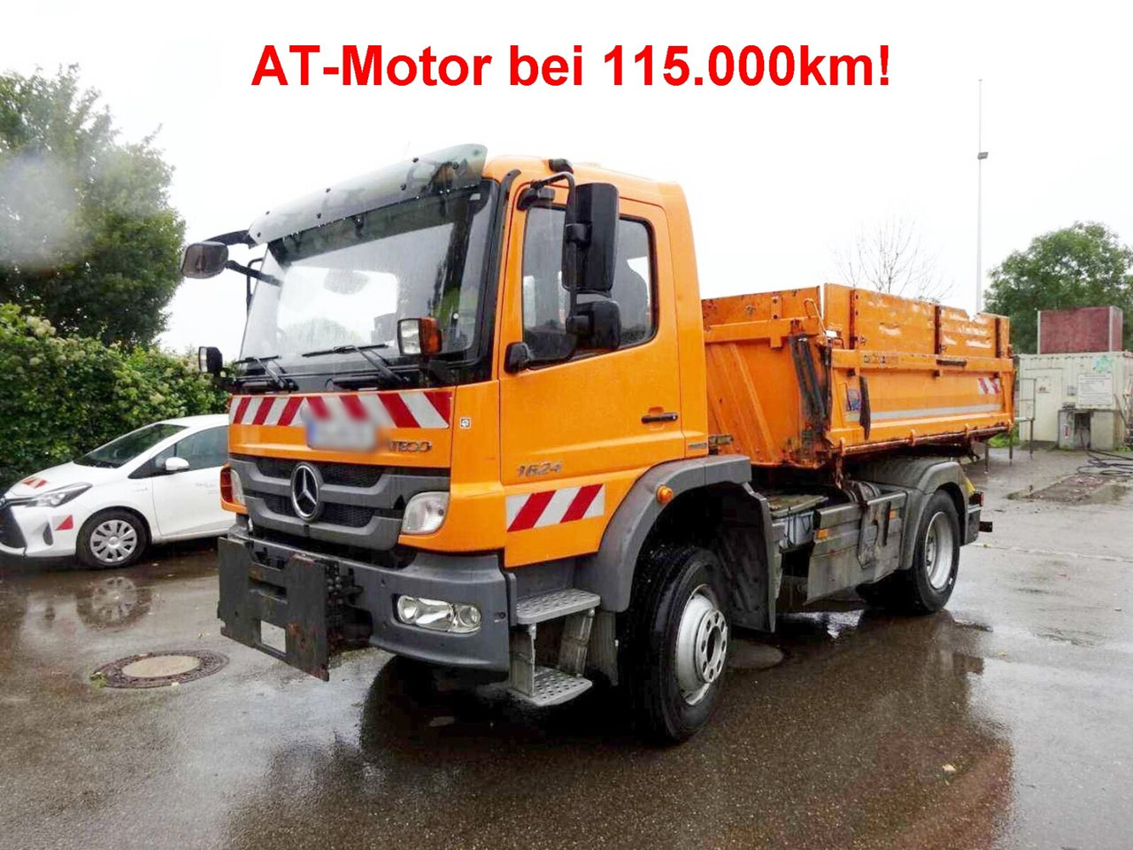 Mercedes-Benz Atego 1624 AK 4x4 Atego 1624 AK 4x4, AT-Motor, Winterdienstausstattung - Tipper, Crane truck: picture 1 Mercedes-Benz Atego 1624 AK 4x4 Atego 1624 AK 4x4, AT-Motor, Winterdienstausstattung - Tipper, Crane truck: picture 1
