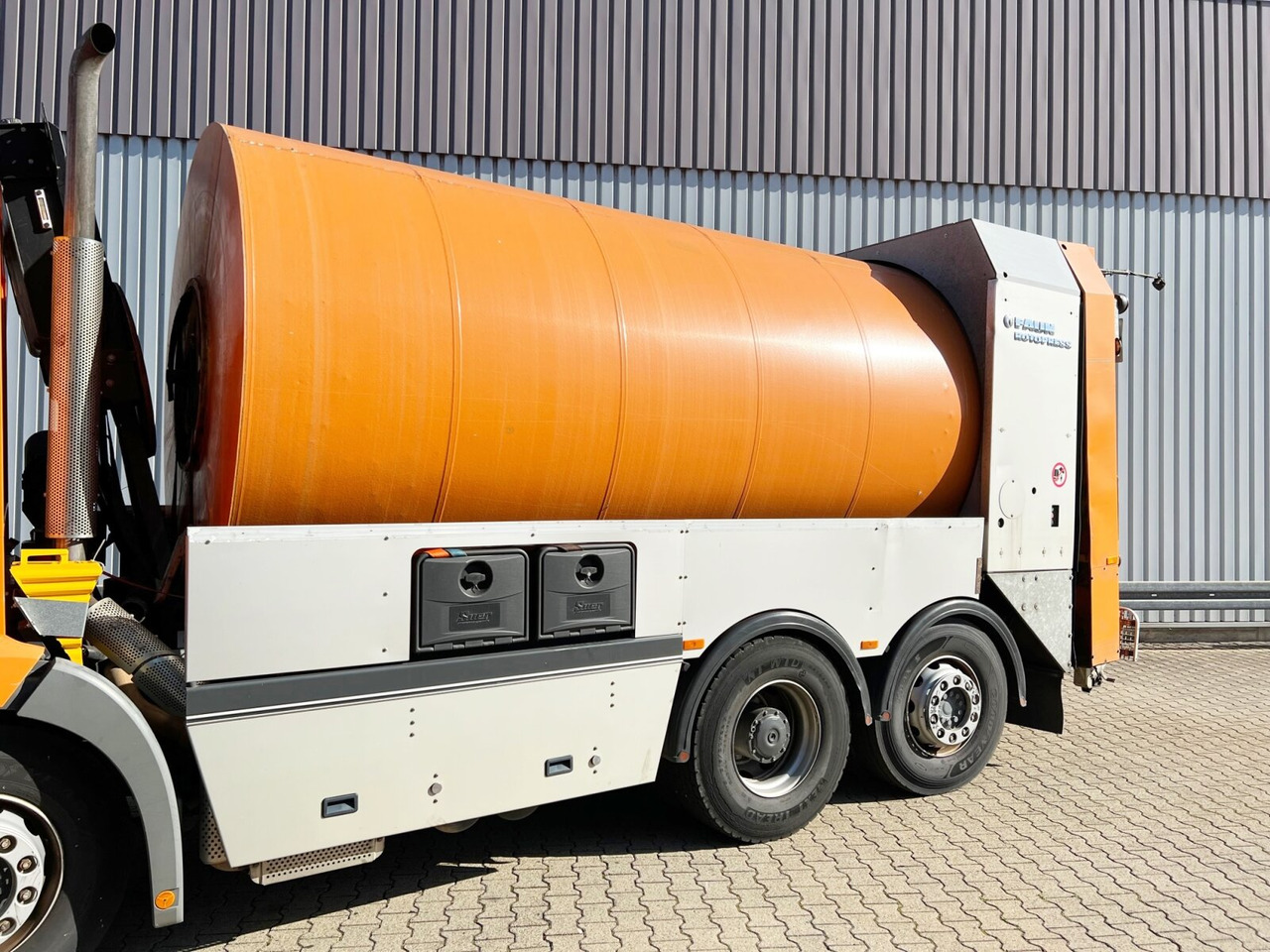Garbage truck for transportation of garbage Mercedes-Benz Econic 2629 L/NLA 6x2/4 Econic 2629 L/NLA 6x2/4, EEV, Lenkachse, FAUN Rotopress 519L, Zöller-Schüttung: picture 14