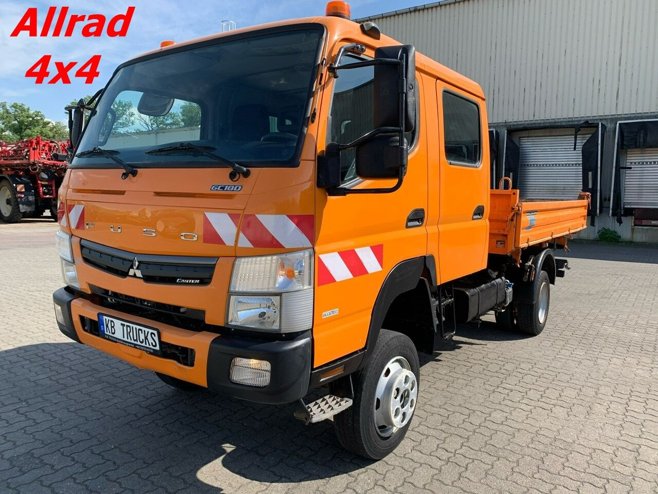 Mitsubishi Canter 6 C18D 4x4 Canter 6 C 18 D/4x4, Allrad, Doka, Kugel AHK, Bluetec - Tipper: picture 1 Mitsubishi Canter 6 C18D 4x4 Canter 6 C 18 D/4x4, Allrad, Doka, Kugel AHK, Bluetec - Tipper: picture 1