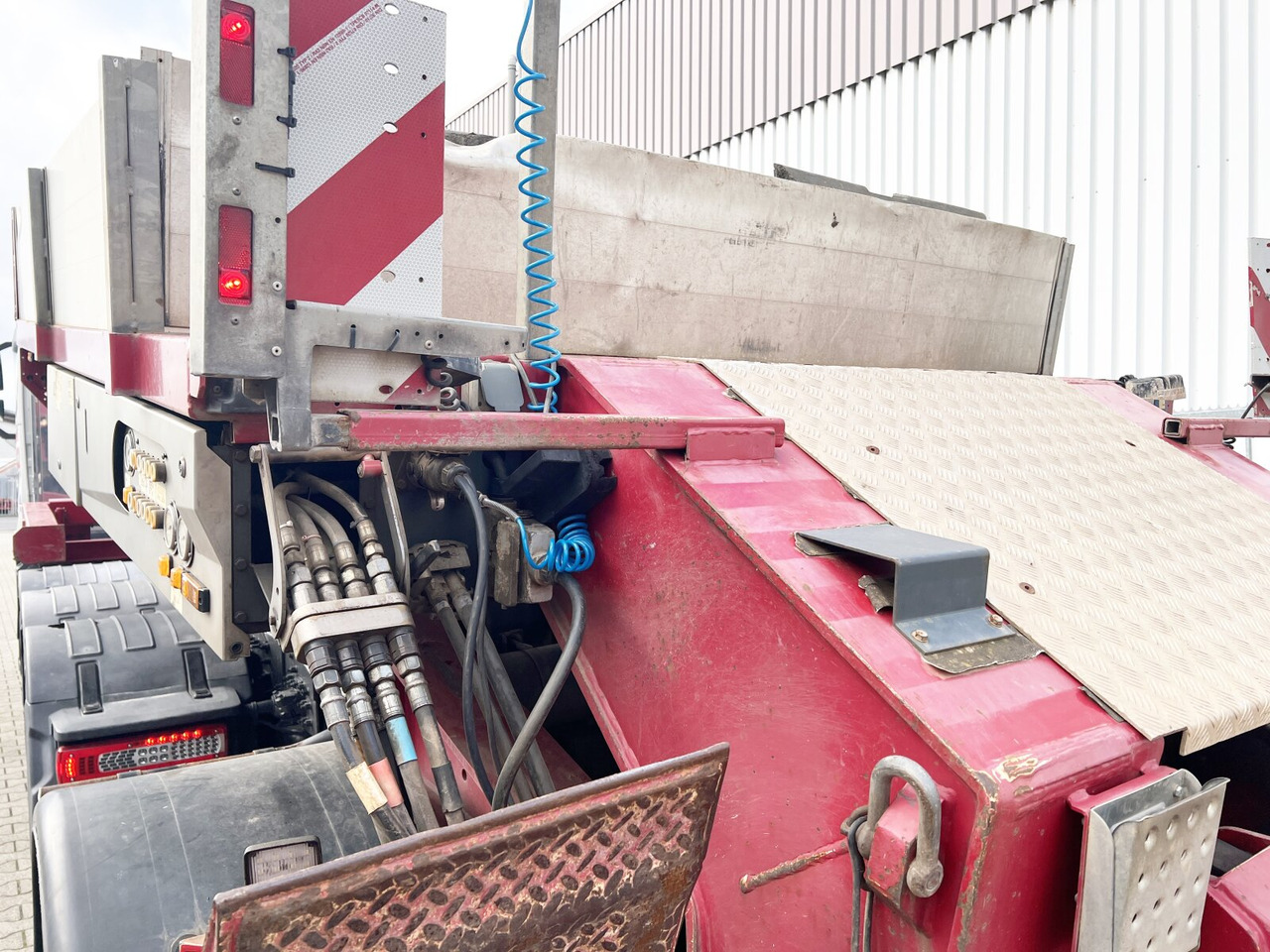 Low loader semi-trailer for transportation of heavy machinery Nooteboom Euro-64-13 Euro-64-13, Jeepdolly, Tiefbett, Verbr. auf 3,2m, hydr. Lenkung: picture 7