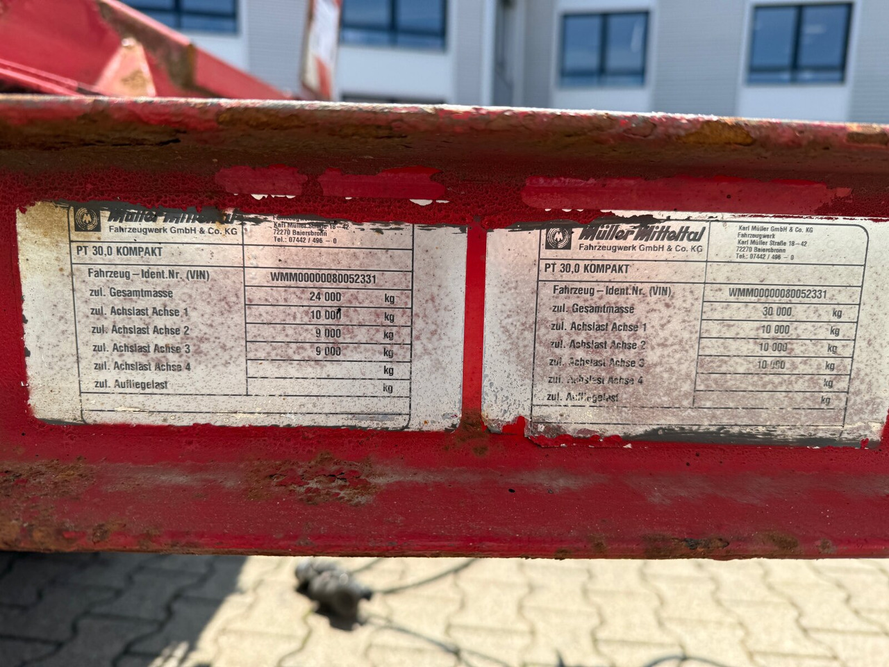 PT 30,0 Kompakt PT 30,0 Kompakt, verbr. auf 3m - Low loader trailer: picture 4 PT 30,0 Kompakt PT 30,0 Kompakt, verbr. auf 3m - Low loader trailer: picture 4