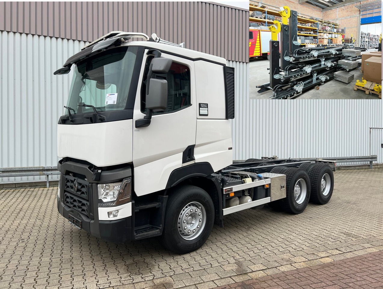 Renault C 520 6x4 C 520 6x4, Retarder, Nebenantrieb - Hook lift truck: picture 1 Renault C 520 6x4 C 520 6x4, Retarder, Nebenantrieb - Hook lift truck: picture 1