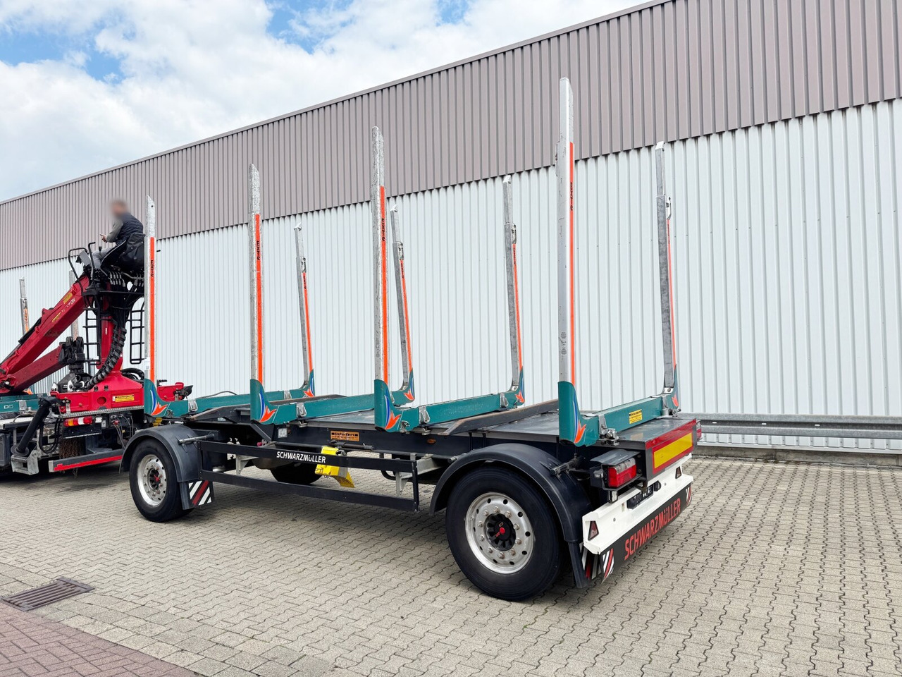 Schwarzmüller 2-Achs Holzanhänger 2-Achs Holzanhänger - Timber trailer: picture 4 Schwarzmüller 2-Achs Holzanhänger 2-Achs Holzanhänger - Timber trailer: picture 4
