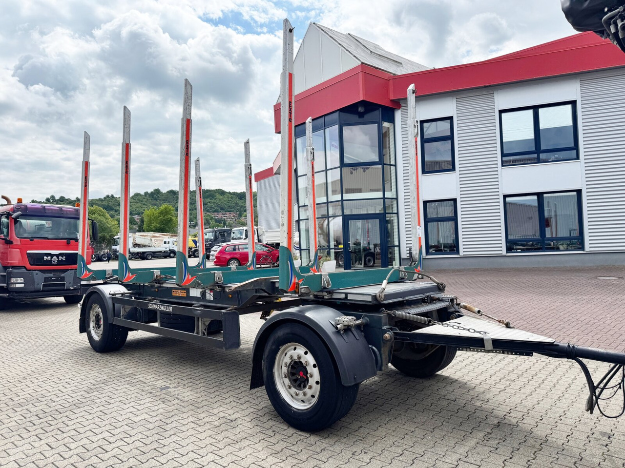 Timber trailer Schwarzmüller 2-Achs Holzanhänger 2-Achs Holzanhänger: picture 7