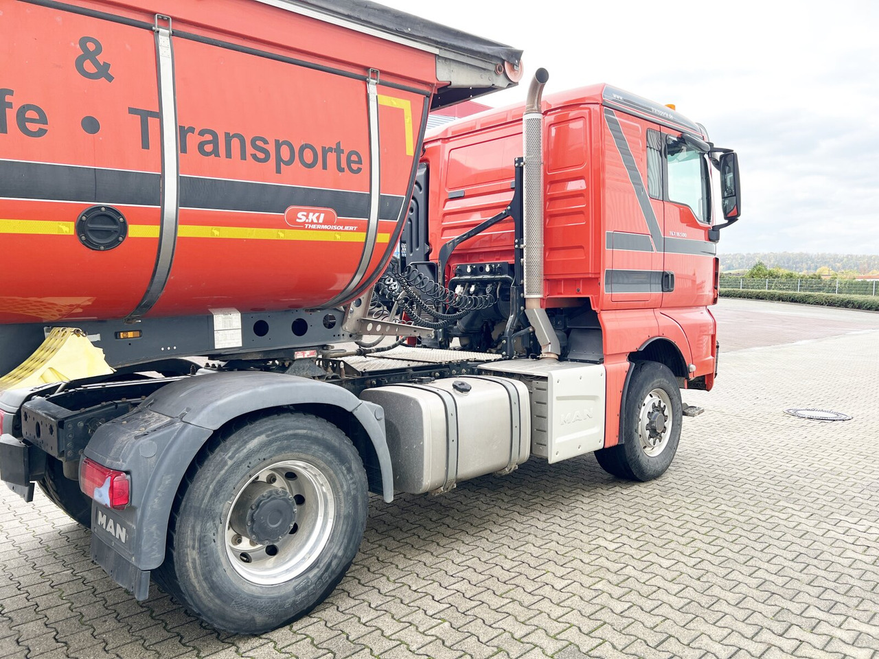 Tractor unit MAN TGX 18.500 4X4H BLS TGX 18.500 4X4H BLS, PriTarder, HydroDrive, Kipphydraulik: picture 8