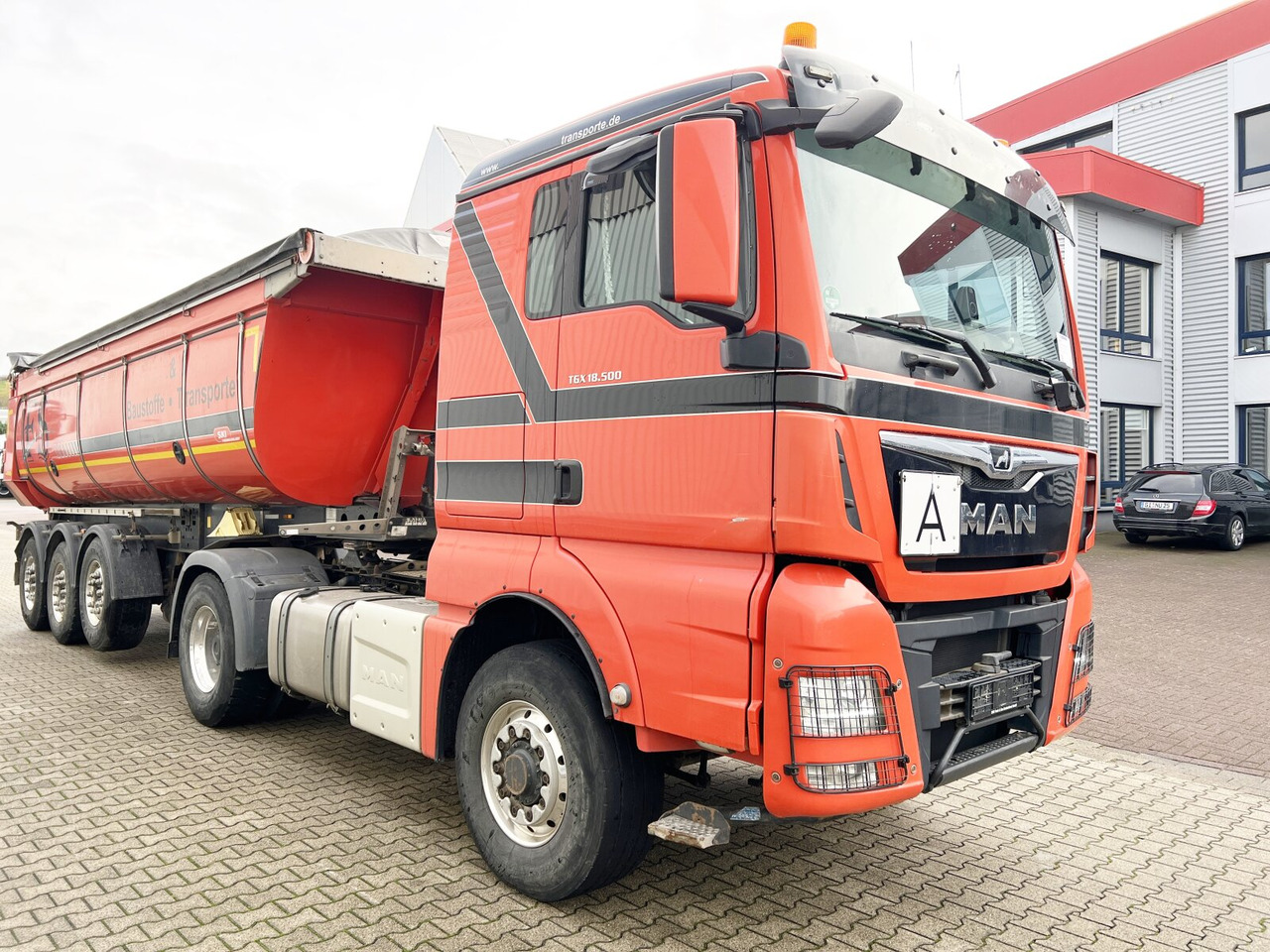 Tractor unit MAN TGX 18.500 4X4H BLS TGX 18.500 4X4H BLS, PriTarder, HydroDrive, Kipphydraulik: picture 7