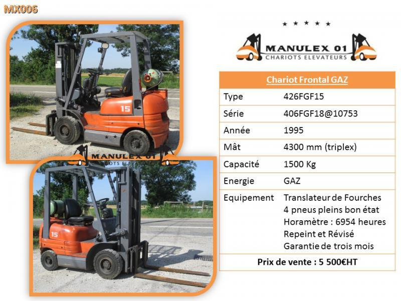 Toyota 426FGF15 - Other machinery: picture 5 Toyota 426FGF15 - Other machinery: picture 5