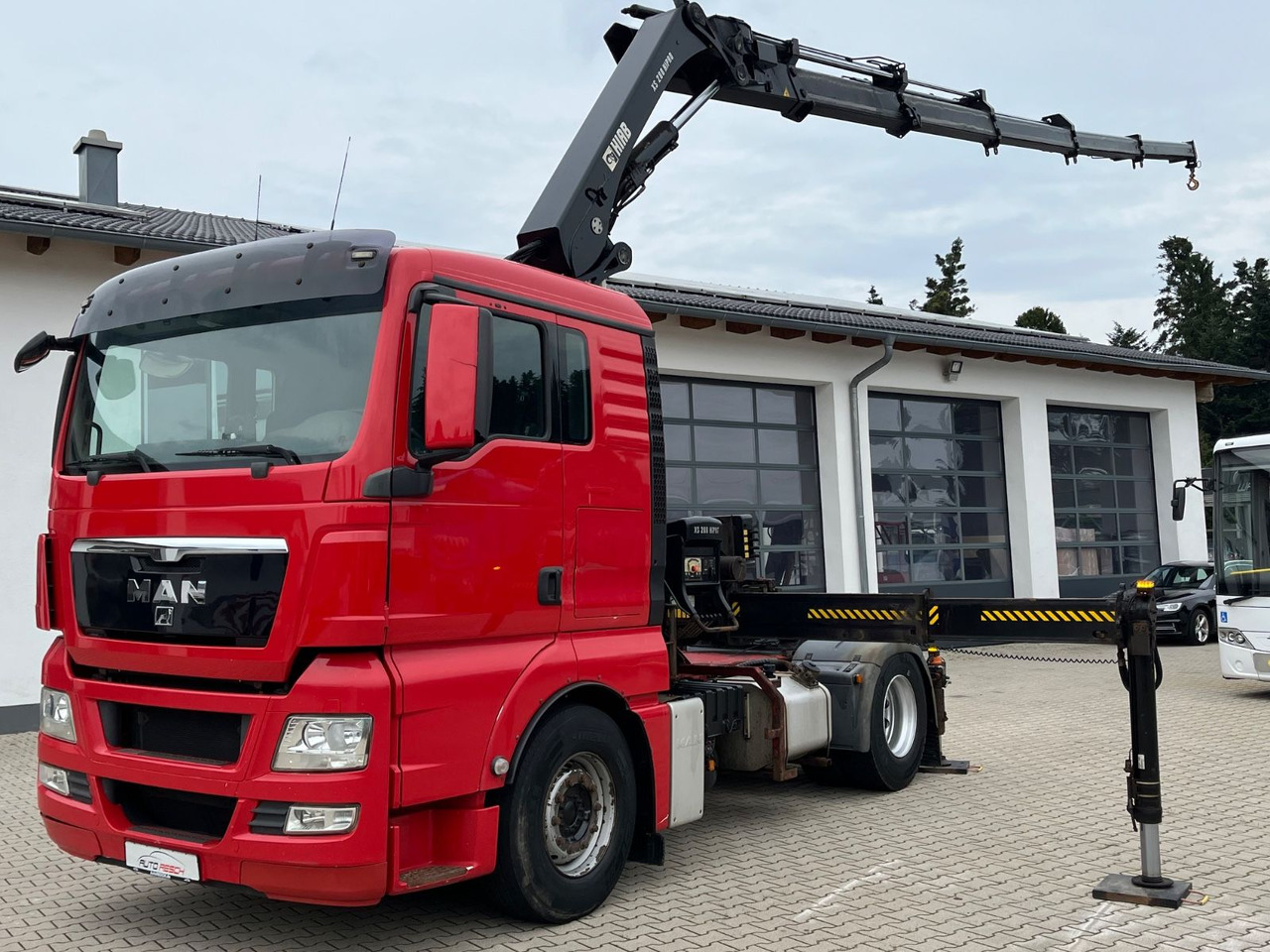 MAN TGX 18.400 mit Kran HIAB 288E P-5 HIPRO - Tractor unit: picture 1 MAN TGX 18.400 mit Kran HIAB 288E P-5 HIPRO - Tractor unit: picture 1