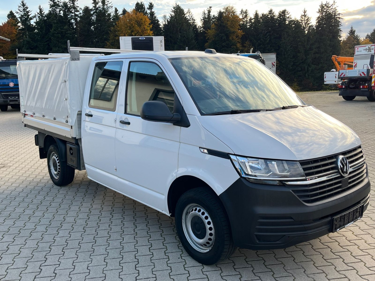 Volkswagen T6.1 DOKA Pritsche 4x4 Sperre Standheizung - Curtain side van, Combi van: picture 3 Volkswagen T6.1 DOKA Pritsche 4x4 Sperre Standheizung - Curtain side van, Combi van: picture 3