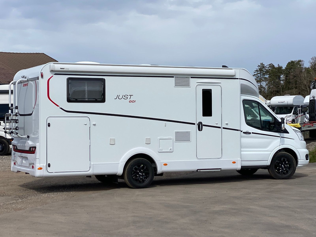 Semi-integrated motorhome Dethleffs Just Go T 7055 EB, Hubbett, Markise, Navi+RFK: picture 8
