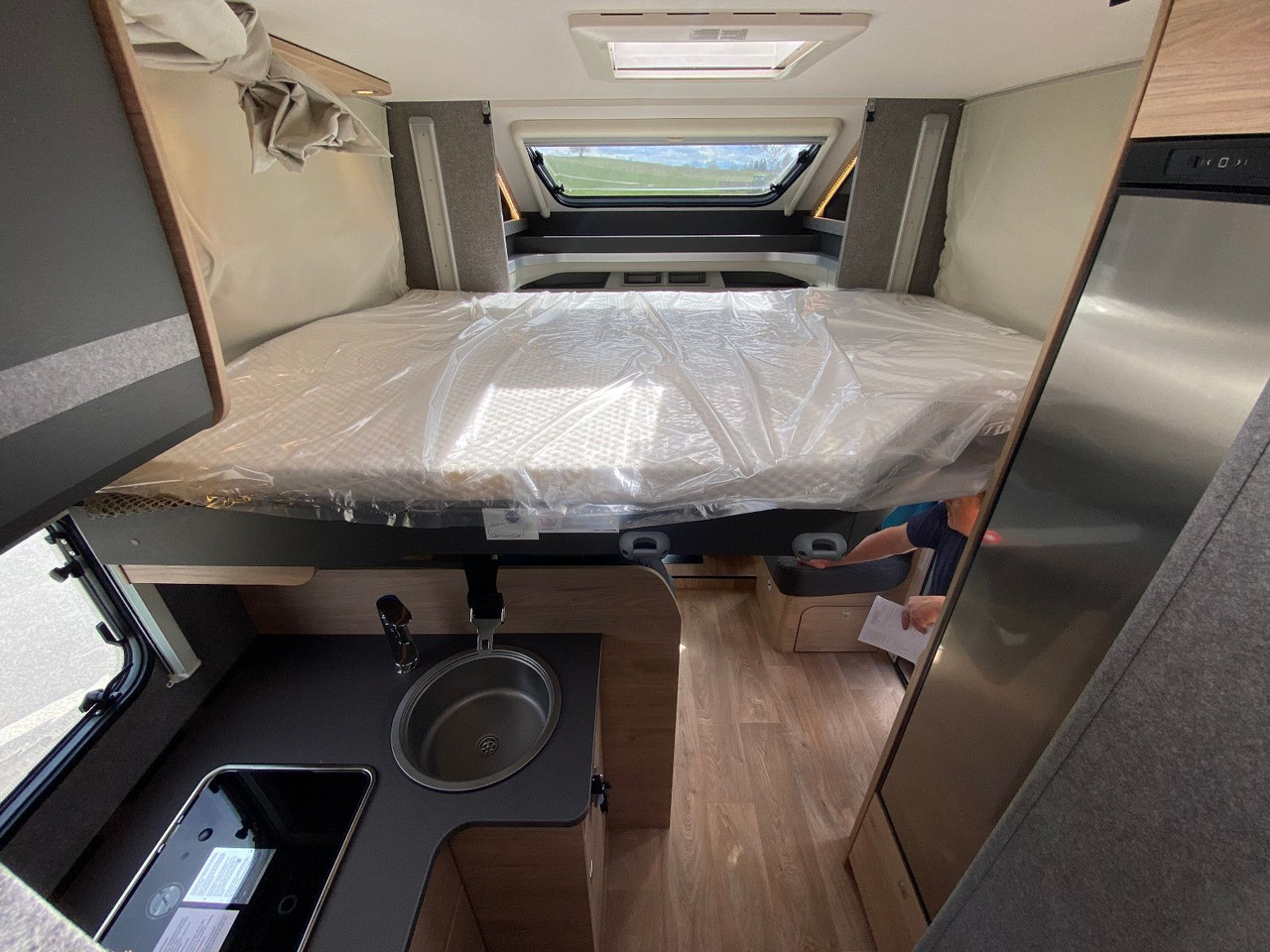Semi-integrated motorhome Dethleffs Just Go T 7055 EB, Hubbett, Markise, Navi+RFK: picture 19