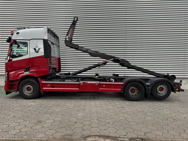 Renault T480 13 LTR / 6X2 / MultiLift 26T / Roof Klima / NL Truck - Hook lift truck: picture 5 Renault T480 13 LTR / 6X2 / MultiLift 26T / Roof Klima / NL Truck - Hook lift truck: picture 5