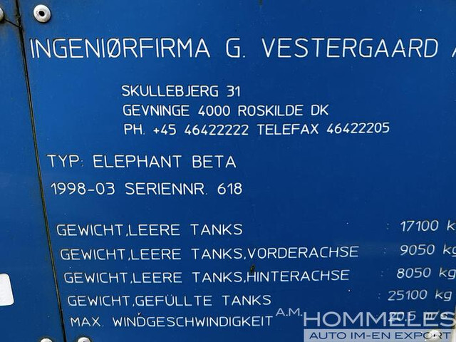 VESTERGAARD ELEPHANT β - Aircraft deicer: picture 4 VESTERGAARD ELEPHANT β - Aircraft deicer: picture 4