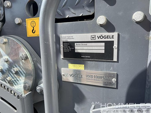 Vögele AB 340 Extending Screed - Asphalt machine: picture 5 Vögele AB 340 Extending Screed - Asphalt machine: picture 5