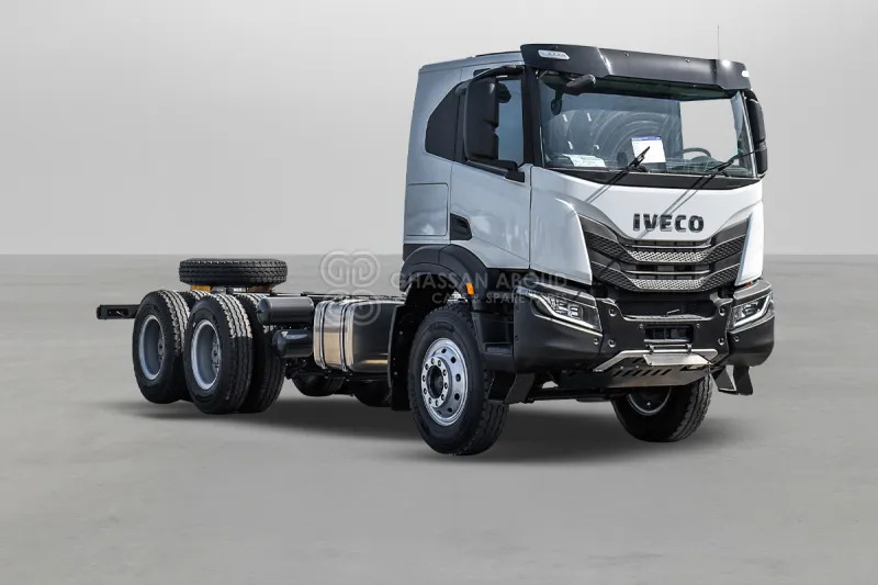 Iveco T-WAY AT380T47H 6x4 R24 Tyres Chassis - Barcelona Stock - Cab chassis truck: picture 1 Iveco T-WAY AT380T47H 6x4 R24 Tyres Chassis - Barcelona Stock - Cab chassis truck: picture 1