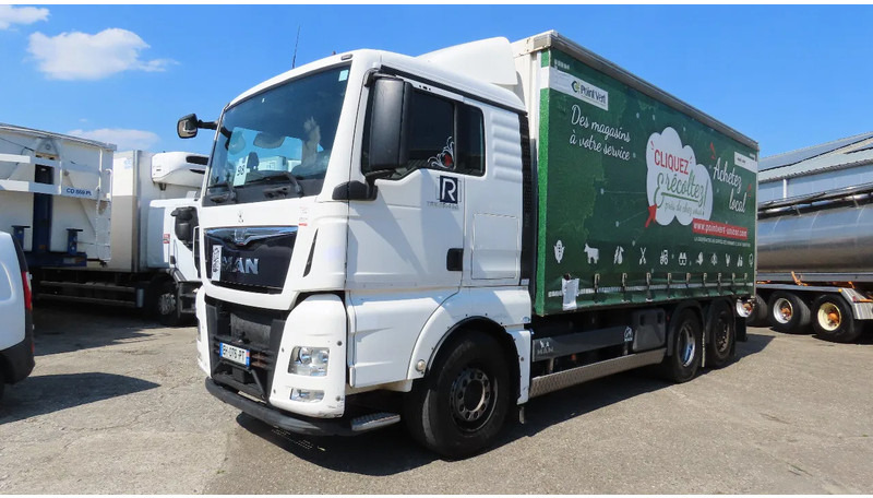 MAN TGX 18.480 446577 KM! RETARDER+ liftaxel + moving axel - Curtainsider truck: picture 5 MAN TGX 18.480 446577 KM! RETARDER+ liftaxel + moving axel - Curtainsider truck: picture 5