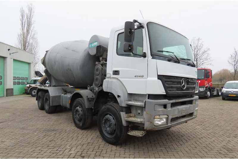 Mercedes-Benz Axor 4140 236540 KM ! BIG AXELS, Manual gearbox, FULL SPRING! 8х4 - Concrete mixer truck: picture 1 Mercedes-Benz Axor 4140 236540 KM ! BIG AXELS, Manual gearbox, FULL SPRING! 8х4 - Concrete mixer truck: picture 1