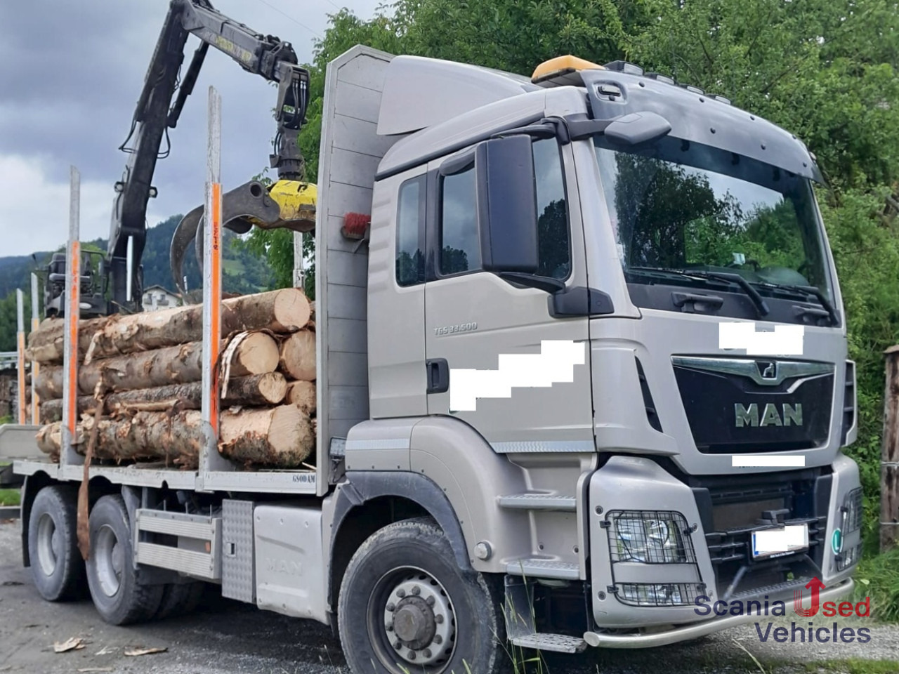 MAN TGS 33.500 6X4 HydroDrive + Penz 12Z - Timber truck, Crane truck: picture 1 MAN TGS 33.500 6X4 HydroDrive + Penz 12Z - Timber truck, Crane truck: picture 1