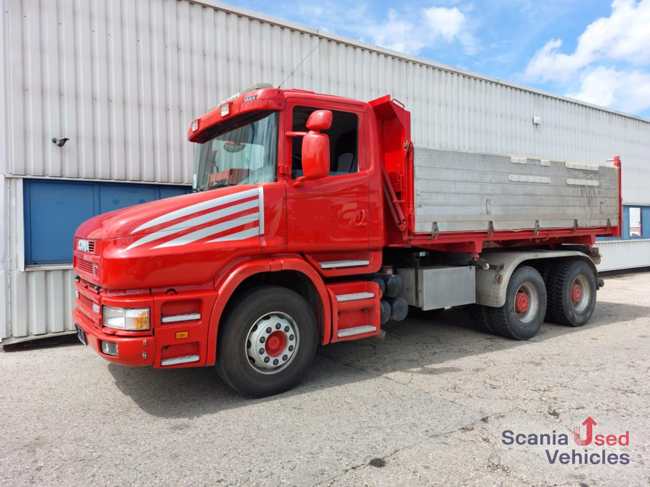 SCANIA T124 GB6X4NZ 420 Dreiseitenkipper - Tipper: picture 1 SCANIA T124 GB6X4NZ 420 Dreiseitenkipper - Tipper: picture 1