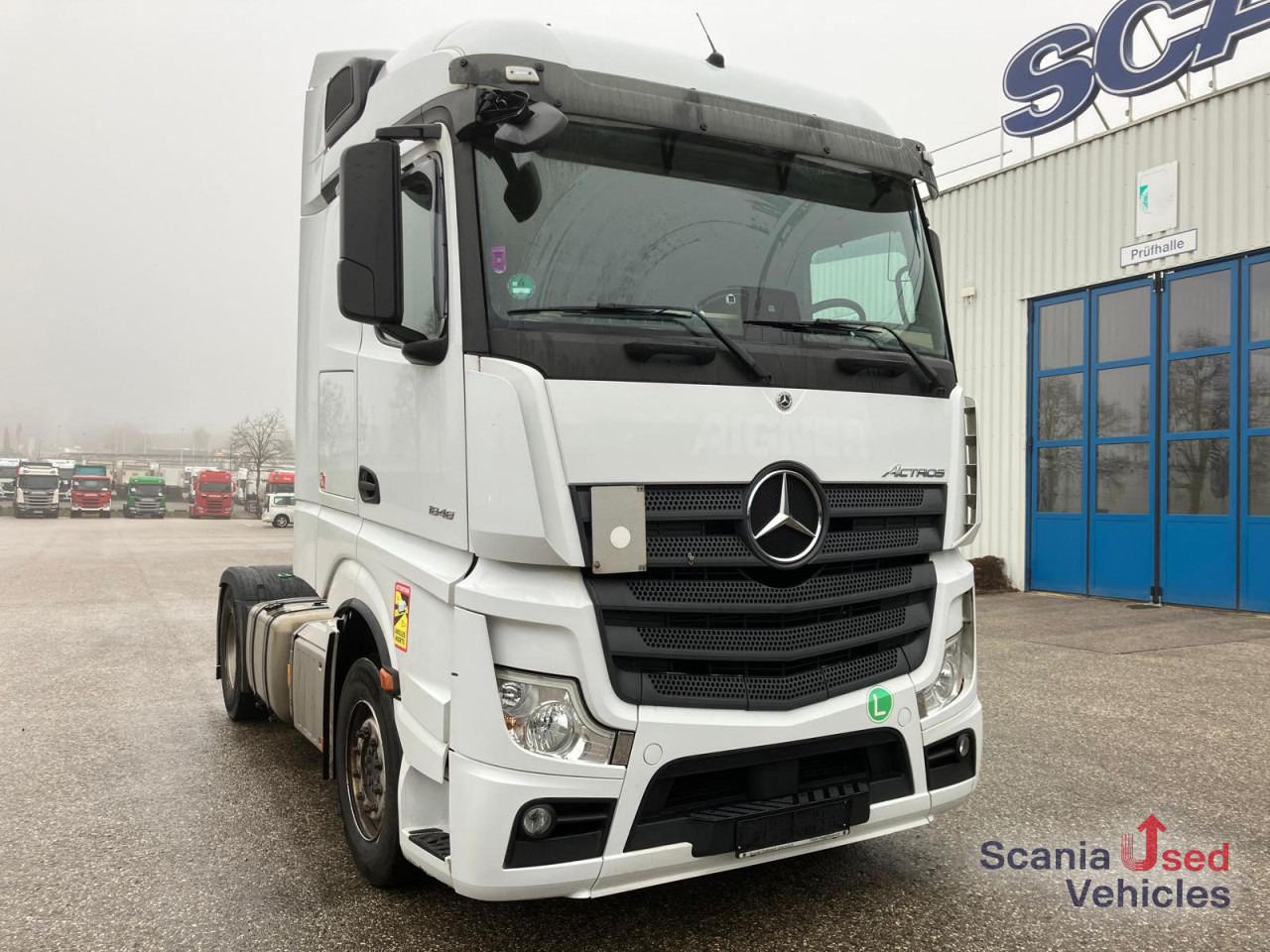 Tractor unit MERCEDES-BENZ Actros 1848 Retarder Blatt/Luft Retarder!: picture 14