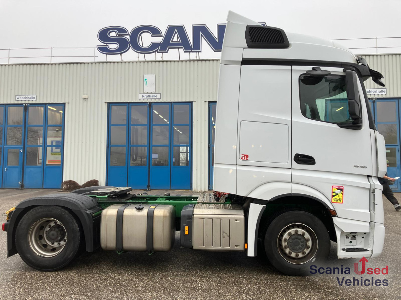 Tractor unit MERCEDES-BENZ Actros 1848 Retarder Blatt/Luft Retarder!: picture 10