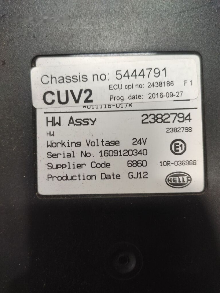 Scania CUV2 Scania truck - ECU for Truck: picture 4 Scania CUV2 Scania truck - ECU for Truck: picture 4