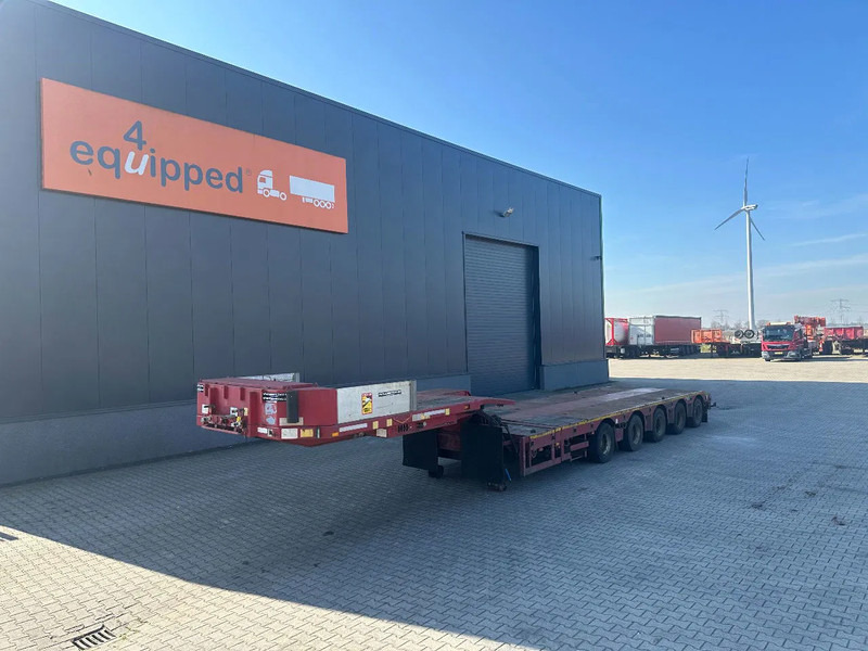 Broshuis 5ABSD-68/2, FIVE AXLE HYDRAULIC STEERED / 2x EXTENDABLE (27m) / SEMI LOW LOADER - Low loader semi-trailer: picture 1 Broshuis 5ABSD-68/2, FIVE AXLE HYDRAULIC STEERED / 2x EXTENDABLE (27m) / SEMI LOW LOADER - Low loader semi-trailer: picture 1