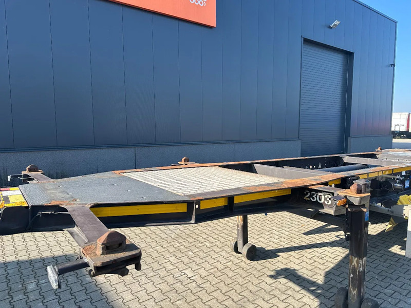 Container transporter/ Swap body semi-trailer Burg 20FT / 20FT SWAP ADR, 3.690kg, SAF INTRADISC, 2 liftassen, APK/ADR: 9/2025: picture 19