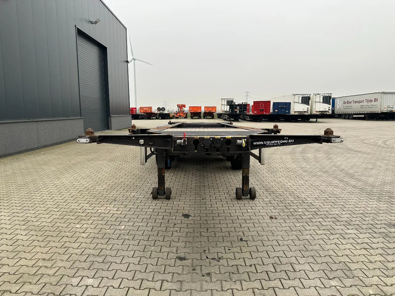 Burg 20FT ADR (EX/II, EX/III, FL, AT) Chassis, Empty weight : 3.690kg, SAF INTRADISC, 2x Liftaxle, NL-chassis, APK/ADR: 06-2025 - Container transporter/ Swap body semi-trailer: picture 5 Burg 20FT ADR (EX/II, EX/III, FL, AT) Chassis, Empty weight : 3.690kg, SAF INTRADISC, 2x Liftaxle, NL-chassis, APK/ADR: 06-2025 - Container transporter/ Swap body semi-trailer: picture 5
