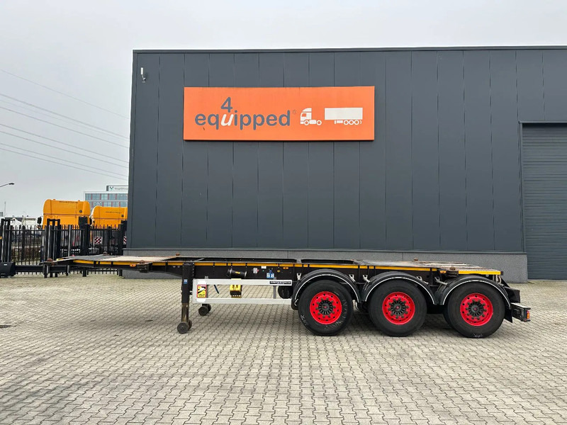 Burg 20FT ADR (EX/II, EX/III, FL, AT) Chassis, Leergewicht : 3.690kg, SAF INTRADISC, 2x Liftachse, NL-Chassis, APK/ADR: 04-2025 - Container transporter/ Swap body semi-trailer: picture 2 Burg 20FT ADR (EX/II, EX/III, FL, AT) Chassis, Leergewicht : 3.690kg, SAF INTRADISC, 2x Liftachse, NL-Chassis, APK/ADR: 04-2025 - Container transporter/ Swap body semi-trailer: picture 2