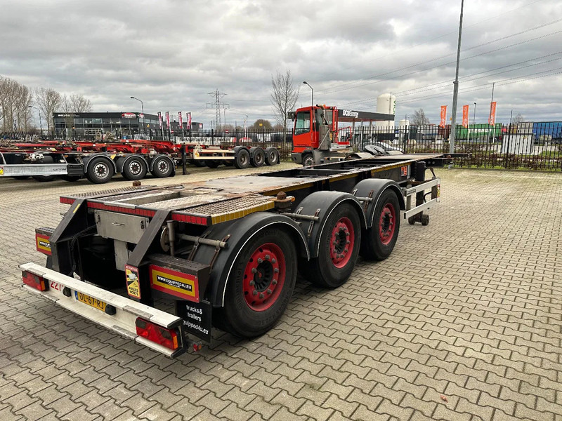 Burg 25X 20FT ADR (EX/II, EX/III, FL, AT) Chassis, Empty weight : 3.690kg, SAF INTRADISC, 2x Liftaxle, NL-chassis - Container transporter/ Swap body semi-trailer: picture 3 Burg 25X 20FT ADR (EX/II, EX/III, FL, AT) Chassis, Empty weight : 3.690kg, SAF INTRADISC, 2x Liftaxle, NL-chassis - Container transporter/ Swap body semi-trailer: picture 3