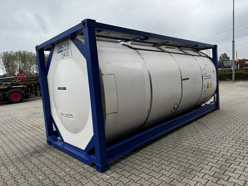 CIMC 20FT ISO, 25.050L / 1-COMP / 3 BAFFELS / T11 / 4 manholes / ADR valid until 04/2027 - Storage tank: picture 4 CIMC 20FT ISO, 25.050L / 1-COMP / 3 BAFFELS / T11 / 4 manholes / ADR valid until 04/2027 - Storage tank: picture 4