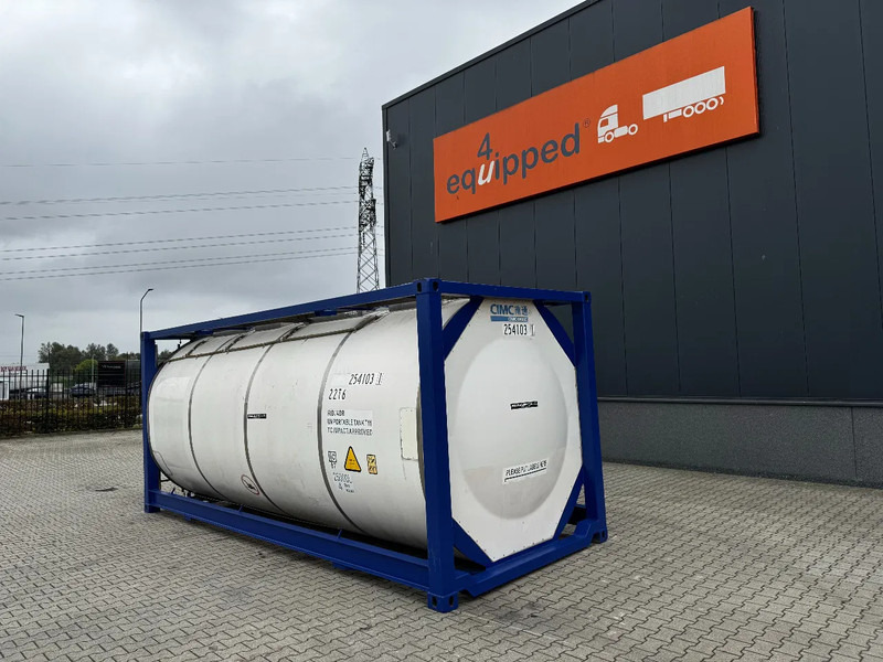 CIMC 20FT ISO, 25.050L / 1-COMP / 3 BAFFELS / T11 / 4 manholes / ADR valid until 04/2027 - Storage tank: picture 3 CIMC 20FT ISO, 25.050L / 1-COMP / 3 BAFFELS / T11 / 4 manholes / ADR valid until 04/2027 - Storage tank: picture 3