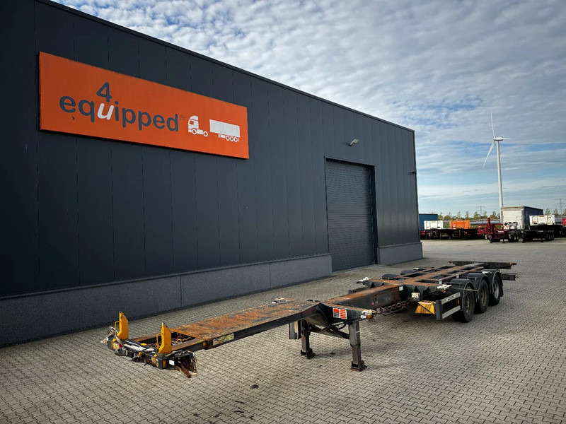 D-Tec FT-43-03V 45FT High Cube MULTI / BPW + DRUM / LIFTAXLE / NL-CHASSIS - Container transporter/ Swap body semi-trailer: picture 1 D-Tec FT-43-03V 45FT High Cube MULTI / BPW + DRUM / LIFTAXLE / NL-CHASSIS - Container transporter/ Swap body semi-trailer: picture 1