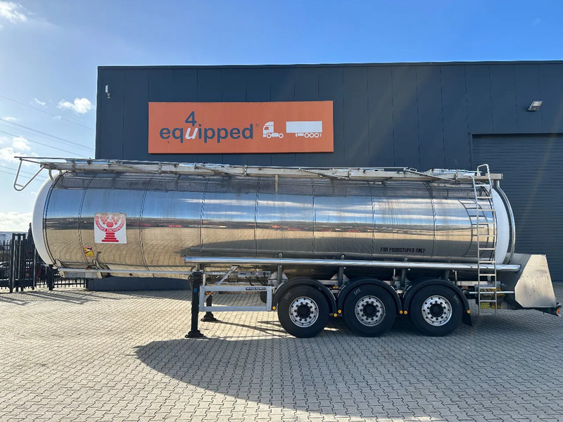 Feldbinder LEBENSMITTEL / LEVENSMIDDELEN FOOD / 33.500L / 3-COMP / PUMPE / NL-trailer / APK: 10-2026 - Tank semi-trailer: picture 2 Feldbinder LEBENSMITTEL / LEVENSMIDDELEN FOOD / 33.500L / 3-COMP / PUMPE / NL-trailer / APK: 10-2026 - Tank semi-trailer: picture 2